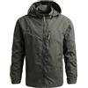 Savior Heat Giacche Impermeabili Antivento per Uomo e Donna, Cappotto Tattico Casual da Escursionismo Naturehike con Cappuccio e Tasche Multiple