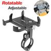 ALLOYSEED GUB Pro3 supporto per telefono cellulare universale Scooter elettrico staffa di ricarica per moto supporto per telefono bici in lega di alluminio