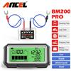 ANCEL BM200 PRO 12V LED Tester batteria per auto Monitor Head-Up Display Impermeabile SOH SOC Analizzatore di capacità della batteria di ricarica Strumenti