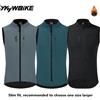 YKYWBIKE Gilet da ciclismo Autunno inverno Impermeabile antivento Giacca a vento termica da bicicletta da uomo Gilet da bici da strada Abbigliamento da ciclismo MTB