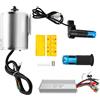 NONE Kit motore BLDC da 60 V 2000 W, motore CC elettrico brushless 4300 giri/min con controller a 3 velocità e conversione di parti fai-da-te dell'acceleratore universale