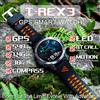 ChiBear T-Rex 3 GPS dual-band integrato Smart Watch da uomo Smartwatch Bussola Altimetro Barometrico 5ATM IP69K Impermeabile AMOLED HD Orologi