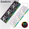 TEUCER Coolcirc DL-2 Giunzione wireless modulare Ventola di raffreddamento per case per PC da 120 mm ARGB Effetto di illuminazione a specchio infinito per dispositivo di raffreddamento dell'acqua del