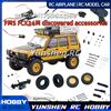 Fms Fcx24m Land Rover Discovery Camel Cup Parti originali Telaio Wave Box Assale anteriore e posteriore Tirante Ruota Ricevitore