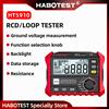 HABOTEST HT5910 Tester Digitale LCD per Resistenza e Perdite con Memoria Dati da 1000, Voltmetro, Megaohmmetro, Tester RCD/Loop