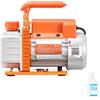 SucceBuy Pompa per vuoto rotativa a palette per HVAC, 3.5CFM 180W monostadio o 5CFM 375W / 7CFM 550W bistadio, per sistemi AC con refrigeranti R134a R22 R410a