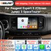 OSSURET Autoradio Android 14 per Peugeot Expert 3 Citroen Jumpy 3 SpaceTourer 2016-2021, Sistema Intelligente con Carplay, Unità 6115