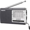 XHDATA D-219/TECSUN R-9012 Radio Portatile FM/AM/SW con Buona Qualità del Suono e Presa per Cuffie per Anziani, Casa e Attività all'Aperto