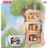 POP MART Winnie The Pooh Treehouse Theatre Series Blind Box Mystery Box Giocattoli Kawaii Ornamenti Statuette Decorazioni per la Casa Modellini da Scrivania
