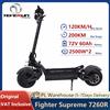 TEVERUN Monopattino Elettrico Teverun Fighter Supreme7260R Versione 2025 con GPS e Funzione PKE, Velocità 120KM/H, Batteria 72V 60Ah - Disponibile in Magazzino UE