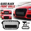 MagicKit Griglia anteriore a nido d'ape stile RS1 per Audi A1 8X S1 Hatchback 2010-2015 Pre-Facelift