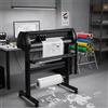 NONE Macchina da taglio vinile, plotter da taglio, 720 mm, supporto da pavimento SignMaster, plotter, velocità di taglio 10-800 mm/s, forza di taglio 10-500 g, motore passo-passo, cinque rotoli di vinile,