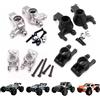 JJRC SCY 16101 16102 16103(PRO) JJRC Q130 RC Car Sostituzione e Aggiornamento Parti di Ricambio: Supporto Sterzo in Metallo, Supporto Ruota Posteriore, 6025, 6320, Coppa Sterzo, Pneumatico