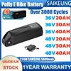 Ddadache Batteria per Bicicletta Elettrica Downtube Hailong Polly DP7 36V 48V 20AH/30AH/40AH 500W-2000W 21700 Batteria al Litio