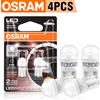 OSRAM 4/2Pz W5W T10 194 Canbus Senza Errore 2825 SMD Per Luci di Posizione Interne Auto Super Luminose 6000K Bianco Plug&Play 12V