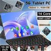 NONE Tablet 5G Android 2026 Nuovo di Zecca 10.36 pollici 16GB RAM 1TB ROM 16MP 32MP 20000mAh 14-Core Android 13.0 WIFI Bluetooth