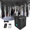 LSYNO Macchina per scintille fredde da 350W con telecomando, fontana per matrimoni e feste, attrezzatura elettronica per effetti scenici per DJ, spettacoli e discoteche