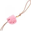 LOEWE ciondolo borsa a forma di elefante CA36232X323900 pelle Feutre rosa mar...