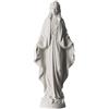 Holyart Statua Madonna Miracolosa polvere di marmo bianco 45 cm