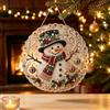 Generic Kit Suncatcher Natale Diamond Painting, DIY 5D Con Acrilico & Pizzo, Arte 3D Perline Miste, Decorazione Finestra & Parete, Regalo Adulti & Principianti (#A)