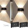YOUYIKE 2 Pezzi Applique da Parete Interno con Sensore Movimento, 7 Colori RGB Batteria Magnetico Luce Notturna Aplique Interni Lampada da Parete Luci LED Comodino Camera da Letto Soggiorno