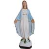 OVUNQUE PROTEGGIMI Statua Madonna Miracolosa o Immacolata in Resina, cm 30, per Interni ed Esterni, Statuetta della Madonnina Realizzata e Dipinta in Italia