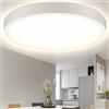 Aigostar Plafoniera LED Soffitto Moderna,24W Equivalente a 162W,Ø28.5cm,2700LM alta luminosità,Lampada da Soffitto LED 4000K Luce naturale,per Soggiorno,Camera da Letto,Cucina,Sala da Pranzo,Balcone