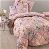 Caleffi Trapunta invernale singola per letto una piazza in Cotone Art. Cuccioli 165x265 cm Colore Rosa