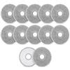 TTOPBAO 12 Panni Mocio di Ricambio per Dreame L10s Ultra Gen 2, L40, L50 Pro Ultra, X50 Ultra Complete, X40 Ultra Complete, X20 Max e Xiaomi Robot Vacuum X20, Microfibra Lavabile per Robot Aspirapolvere