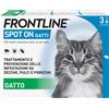 BOEHRINGER FRONTLINE SPOT ON GATTI 3 PIPETTE - Contro Pulci e Zecche