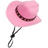 Generic Cappello da cowboy per cane, gatto, Halloween, cosplay, cappellini con sottogola