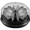 D'Addario Guitar Pick Holder 360 Case for Up to 12 Picks Clear Lid Gift for