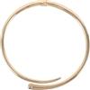 SAFIGLE Collana Girocollo Donna Metallo Geometrico Aperto Collana Choker Minimalista Chiusura Molla Adatta per Uso Quotidiano e Occasioni Speciali