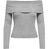 ONLY Knitted Pullover ONLKATIA Knitted Pullover | Regular Fit, Maniche lunghe, Casual, Temperatura massima 30°C ciclo delicato