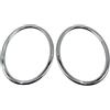 JSDHFQ Per Nissan Per Juke F15 2011 2012 2013 2014 2015 2016 2017 2018 Auto Faro Anello Di Copertura Chrome Trim Accessori