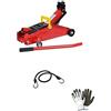 MOTO SPORT MONDO COMPATIBILE CON HONDA JAZZ CRICK IDRAULICO A CARRELLO PER AUTO CRIC PER RUOTE PNEUMATICI CON MARTINETTO CAPACITA' DI SOLLEVAMENTO FINO A 2 TONNELLATE CRICCO PROFESSIONALE