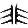 BIISVM Minigonne Laterali Carrozzeria Auto Per BMW Serie 1 F40 PACK E M135i 2019-2024 Auto Paraurti Posteriore Spoiler Splitter Diffusore Vento Coltello Trim Kit Corpo Vettura In Plastica ABS