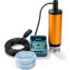 WODHMIEY Pompa sommersa a batteria 30 l/min 5 m, compatibile con Makita 18V | Trasporta acqua e diesel fino a 30 l/min, 5 m di altezza di erogazione e 2 m di profondità di immersione consentita