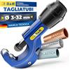S&R Tagliatubi Fresa per Tubi Rame Alluminio Plastica Multistrato da 3 a 32 mm. Pipe Cutter spazi ristretti.
