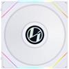 Lian Li Uni Fan TL LCD Case per computer, Processore Ventilatore 14 cm Bianco