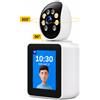 MAKA Telecamera IP WiFi PTZ 355° Schermo HD Audio Visione Notturna Movimento