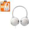 Philips CUFFIE PADIGLIONE PHILIPS BASS+ SHL3075WT/00 CON MICROFONO MUSICA SMARTPHONE