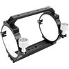 Generic Guide Scope Anelli Regolabili con Diametro 105-115mm | Piastra a coda di rondine da 200 mm, lega di alluminio resistente, rivestimento protettivo morbido, bulloni di serraggio