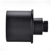 Alomejor Anello Adattatore per Telescopio da 1,25 Pollici | Lega di alluminio, adattatore per webcam, filettatura del filtro integrata, design durevole