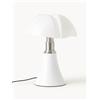 Martinelli Luce Lampada da tavolo grande a LED con luce regolabile Pipistrello, regolabile in altezza - Bianco