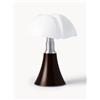 Martinelli Luce Lampada da tavolo portatile a LED con luce regolabile Pipistrello - Marrone