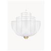 Moooi Lampada a sospensione a LED Meshmatics Large - Argento