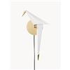 Moooi Applique a LED Perch - Oro, Bianco