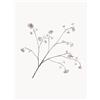 Silk-ka Set di 2 fiori artificiali Hydrangea - Bianco, Rosa