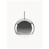 Tom Dixon Lampada a sospensione con luce regolabile Mirror Ball - Argento